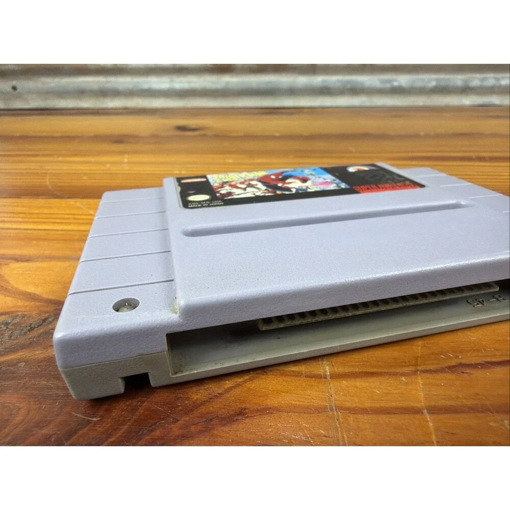 Spider-Man and The X-Men in Arcade's Revenge (SNES, 1992) - Tested Cart Only